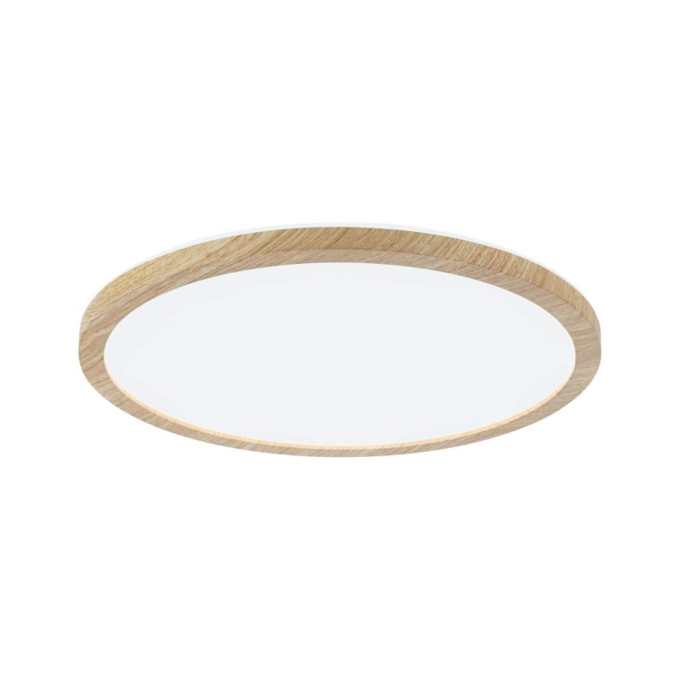 Paulmann LED Panel Atria Shine  IP44 rund 298mm  14,8W 2250lm 3000 - 6500K Holzoptik