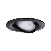 LED Einbauleuchte Nova Coin    rund 84mm 50° RGBW+ 3x6W 3x500lm 230V Schwarz matt Alu Druckguss