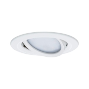 LED Einbauleuchte Nova Coin    rund 84mm 50° RGBW+ 6W 500lm 230V Weiß matt Alu Druckguss