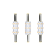 Plug & Shine LED Stecksockel Naima Ersatzleuchtmittel 3er-Set 3000K 100lm
