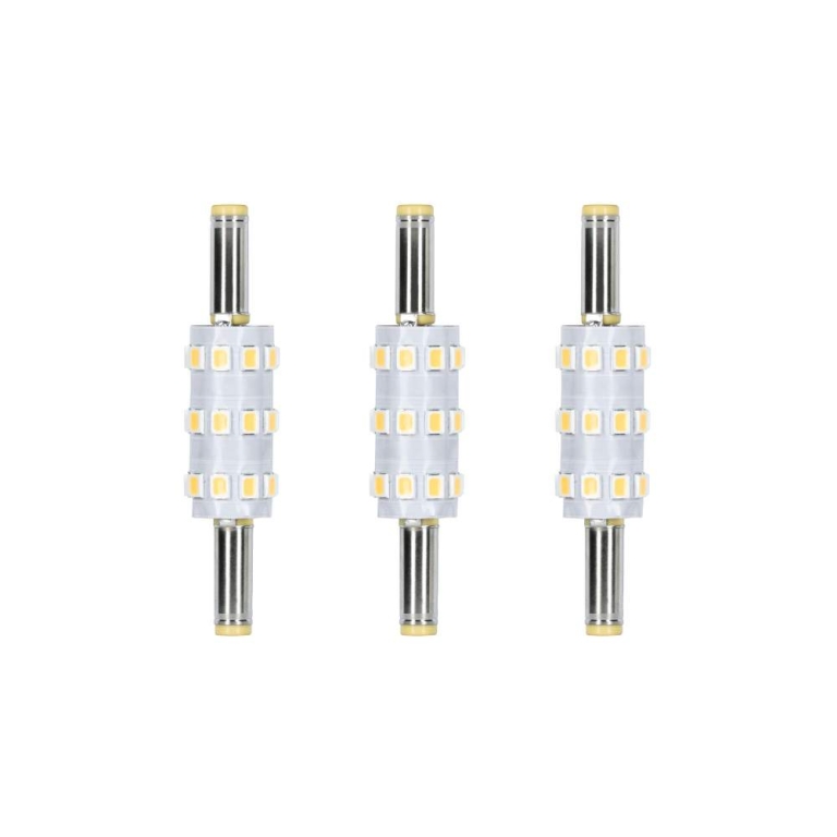 Paulmann Plug & Shine LED Stecksockel Naima Ersatzleuchtmittel 3er-Set 4000K 100lm