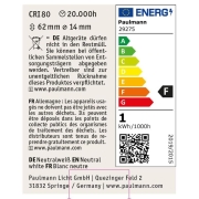 Plug & Shine LED Stecksockel Naima Ersatzleuchtmittel 3er-Set 4000K 100lm