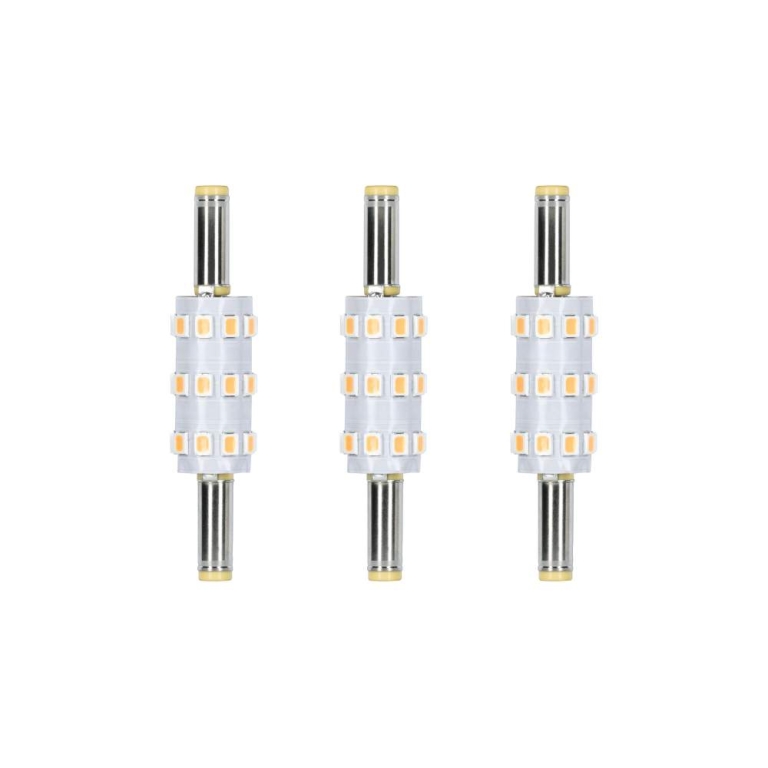 Paulmann Solar LED Stecksockel Taina Ersatzleuchtmittel 3er-Set 3000K 60lm