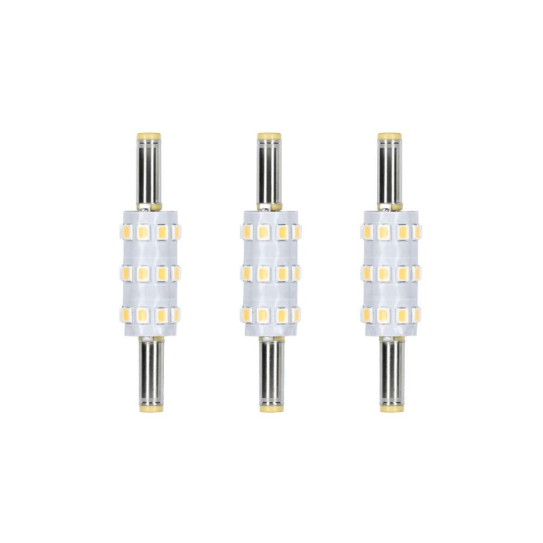 Paulmann Solar LED Stecksockel Ersatzleuchtmittel 3er-Set 4000K 60lm