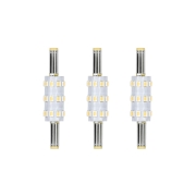 Solar LED Stecksockel Ersatzleuchtmittel 3er-Set 4000K 60lm
