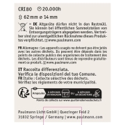 Solar LED Stecksockel Ersatzleuchtmittel 3er-Set 4000K 60lm