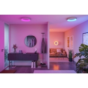 LED Deckenleuchte Smart Home Zigbee 3.0 Casca IP44  RGBW+ 1750lm 230V 20W dimmbar Alu matt