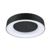 LED Deckenleuchte Smart Home Zigbee 3.0 Casca IP44  RGBW+ 1750lm 230V 20W dimmbar Schwarz matt