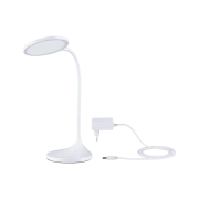 LED Schreibtischleuchte Mejan  4000K 1200lm 15W Weiß matt