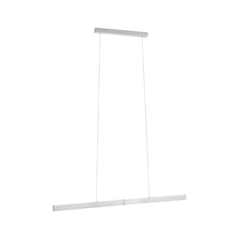 Paulmann LED Pendelleuchte Smart Home Zigbee 3.0 Aptare RGBW+ dimmbar 1920lm / 1920lm 2x16W Alu gebürstet