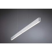 LED Pendelleuchte Smart Home Zigbee 3.0 Aptare RGBW+ dimmbar 1920lm / 1920lm 2x16W Alu gebürstet