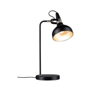 Tischleuchte Juna E14   max. 20W Schwarz matt, Champagner Metall