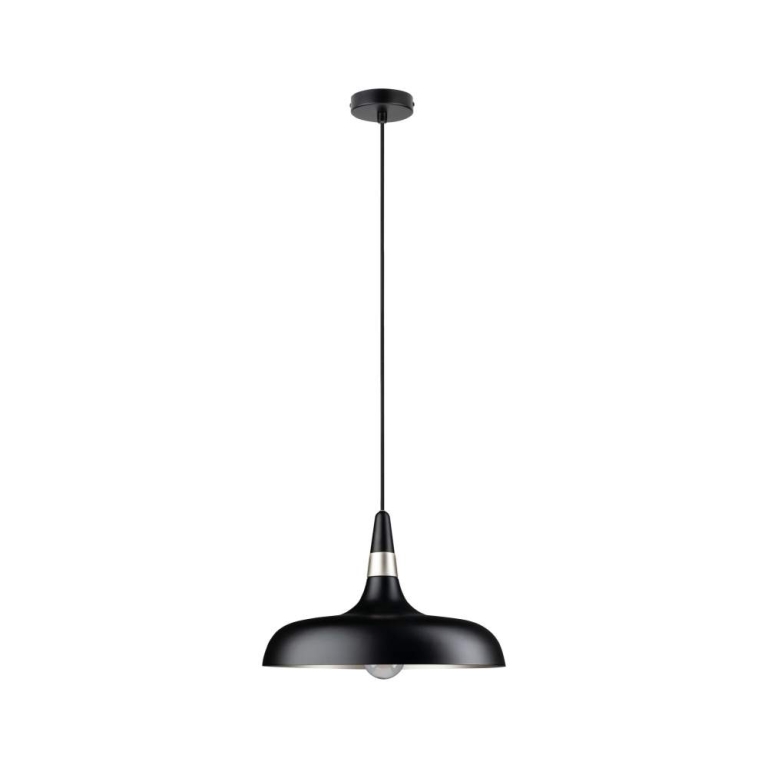 Paulmann Pendelleuchte Juna  E27   max. 20W Schwarz matt Champagner dimmbar Metall