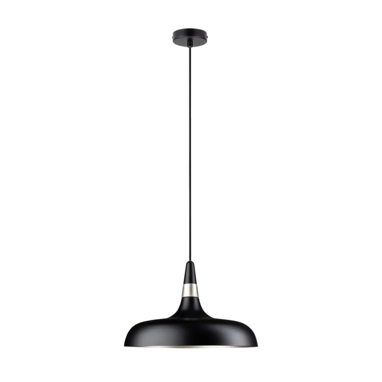 Paulmann Pendelleuchte Juna  E27   max. 20W Schwarz matt Champagner dimmbar Metall