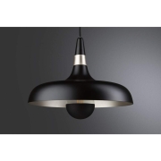 Pendelleuchte Juna  E27   max. 20W Schwarz matt Champagner dimmbar Metall