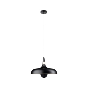 Pendelleuchte Juna  E27   max. 20W Schwarz matt Champagner dimmbar Metall