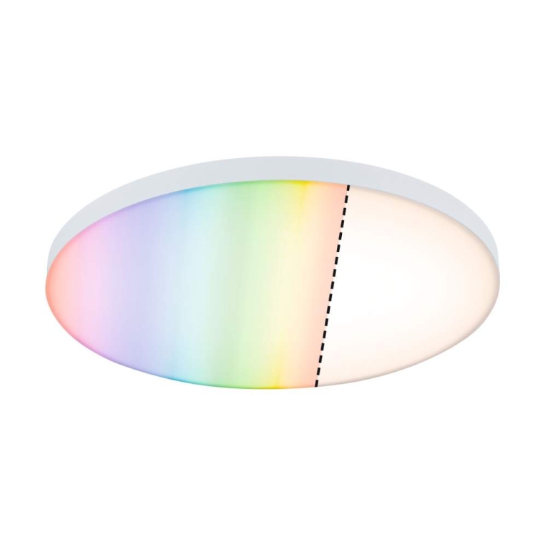 Paulmann LED Panel Smart Home Zigbee 3.0 Loria  rund 400mm  22W 2000lm RGBW Weiß dimmbar