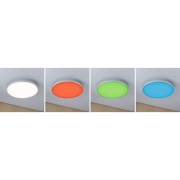 LED Panel Smart Home Zigbee 3.0 Loria  rund 400mm  22W 2000lm RGBW Weiß dimmbar