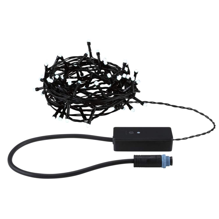 Paulmann Plug & Shine LED Lichterkette Yuna RGB 7,4m IP44 3W  Schwarz