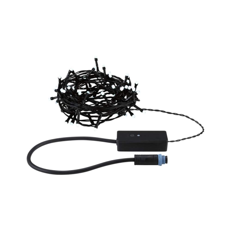 Paulmann Plug & Shine LED Lichterkette Yuna RGB 7,4m IP44 3W  Schwarz