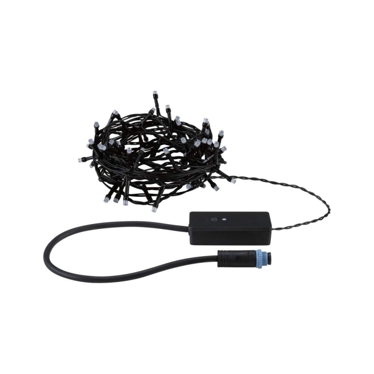 Paulmann Plug & Shine LED Lichterkette Yuna RGB 7,4m IP44 3W  Schwarz