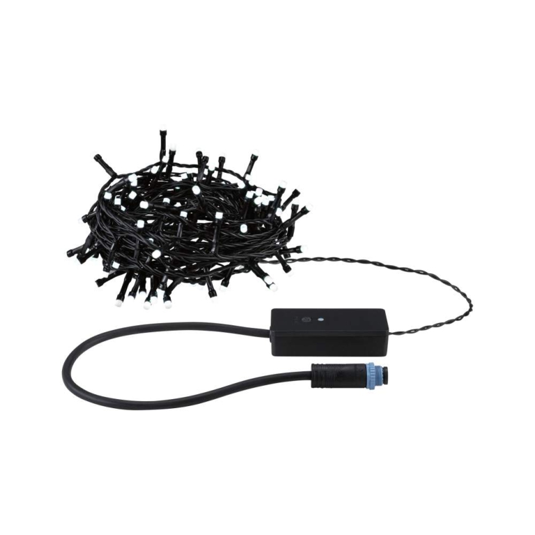 Paulmann Plug & Shine LED Lichterkette Yuna RGB 12,4m IP44 5W  Schwarz