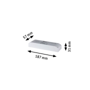 ULine Zubehör Trafo 150VA Weiß  230/48V 33mm