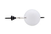 Plug & Shine LED Lichterkette Naima Erweiterungsset IP67 3000K 3x1W 1,71m  Schwarz