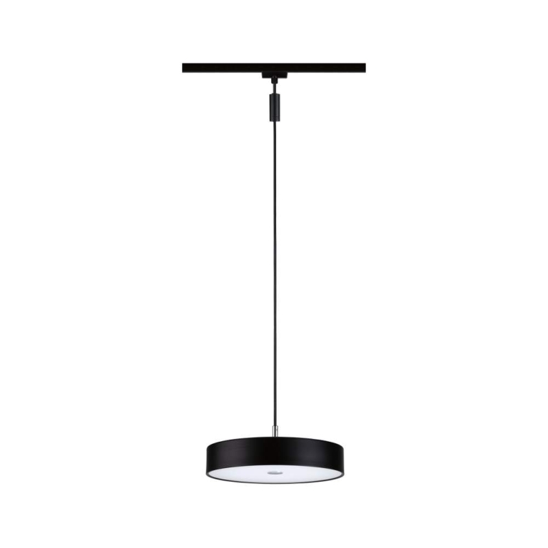 Paulmann URail Pendel Smart Home Zigbee 3.0 Hildor RGBW  510lm 10W RGBW+ dimmbar 230V Schwarz matt