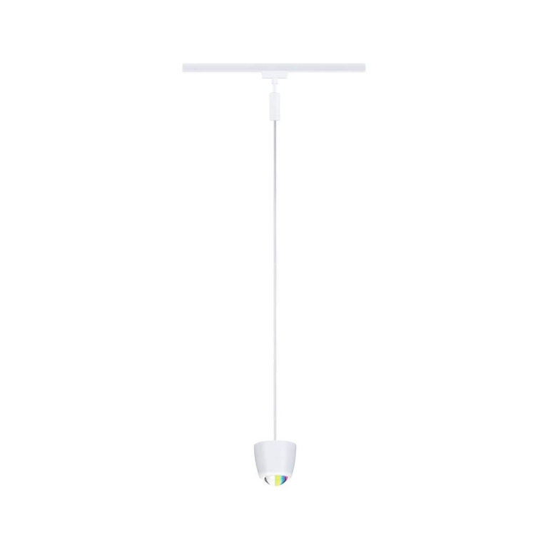 Paulmann URail Pendel Smart Home Zigbee 3.0 Tyros RGBW  200lm 4,5W RGBW+ dimmbar 230V Signalweiß