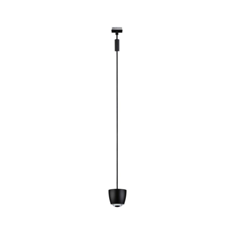Paulmann URail Pendel Smart Home Zigbee 3.0 Tyros RGBW  200lm 4,5W RGBW+ dimmbar 230V Schwarz matt