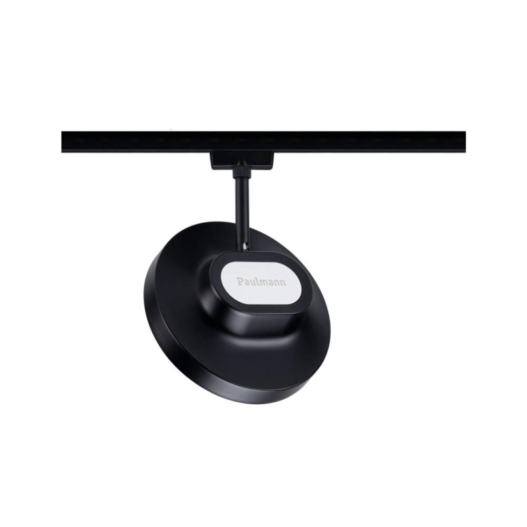 Paulmann URail Schienenspot Smart Home Zigbee 3.0 Hildor RGBW  500lm 7,5W RGBW+ dimmbar 230V Schwarz matt