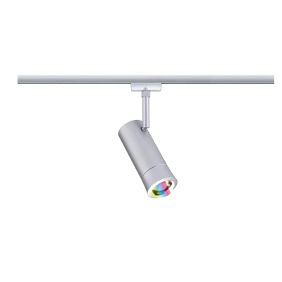Paulmann URail Spot Smart Home Zigbee 3.0 Tarie RGBW  230lm 4,5W RGBW+ dimmbar 230V Chrom matt