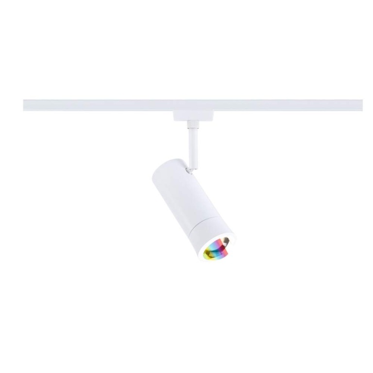 Paulmann URail Spot Smart Home Zigbee 3.0 Tarie RGBW  230lm 4,5W RGBW+ dimmbar 230V Signalweiß
