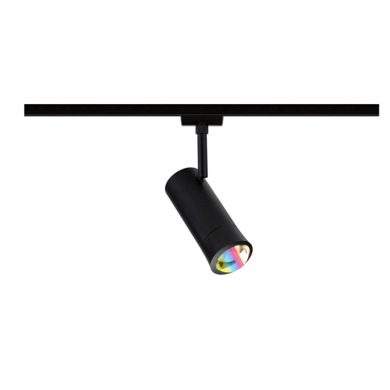 Paulmann URail Spot Smart Home Zigbee 3.0 Tarie RGBW  230lm 4,5W RGBW+ dimmbar 230V Schwarz matt
