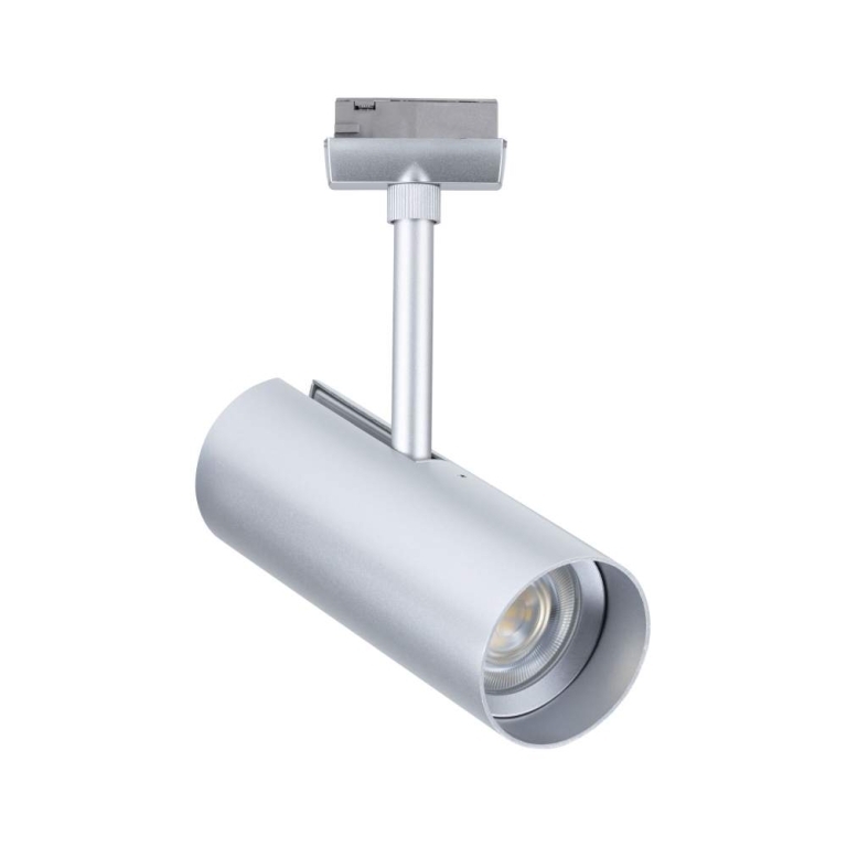Paulmann URail Schienenspot Theron Einzelspot  1100lm 11W 4000K dimmbar 230V Chrom matt