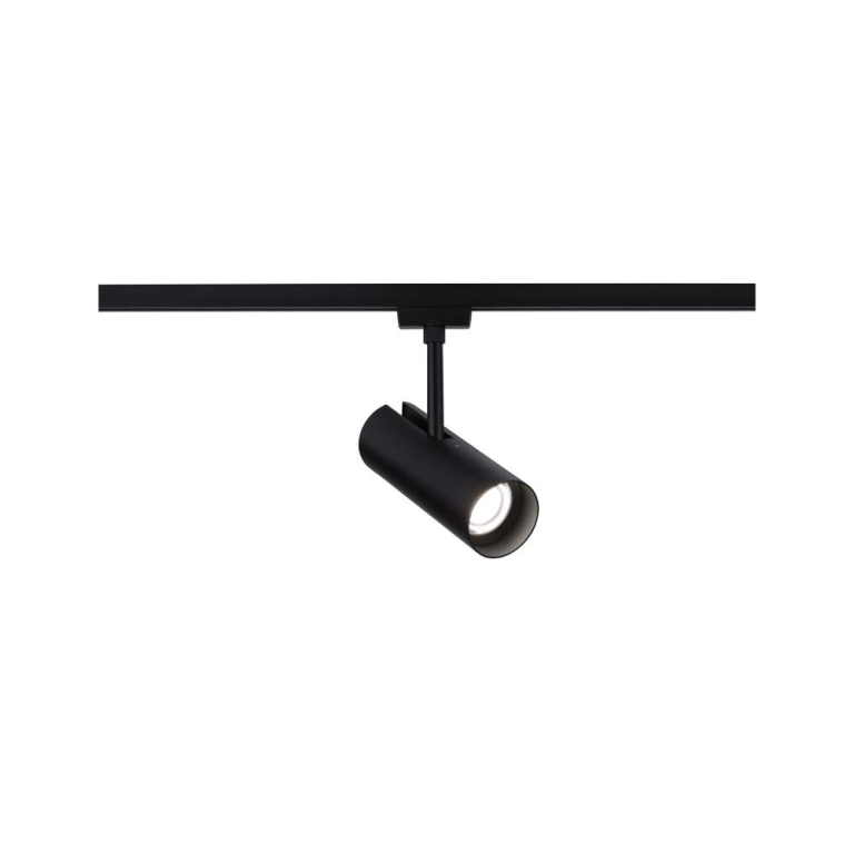 Paulmann URail Schienenspot Theron Einzelspot  1100lm 11W 4000K dimmbar 230V Schwarz matt
