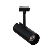 URail Schienenspot Theron Einzelspot  1100lm 11W 4000K dimmbar 230V Schwarz matt
