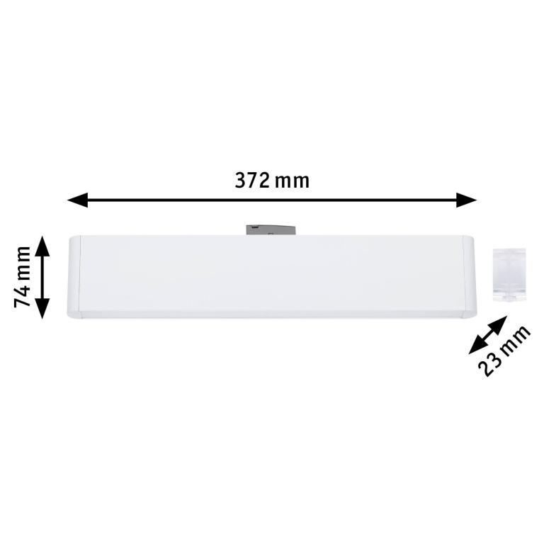 Paulmann URail Lightbar 3-Step-Dim Ceris  800lm 9,5W 3000K dimmbar 230V Signalweiß