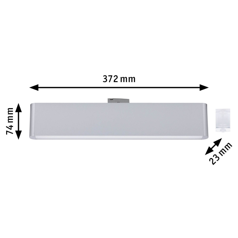 Paulmann URail Lightbar 3-Step-Dim Ceris  800lm 9,5W 3000K dimmbar 230V Chrom matt