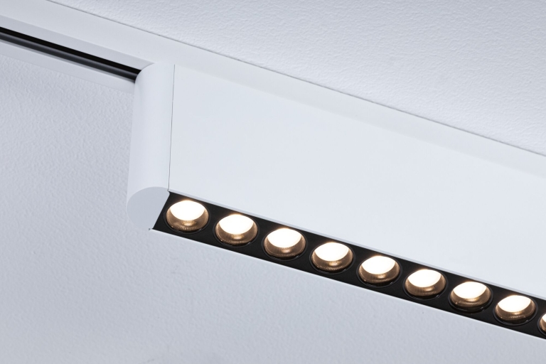 Paulmann URail Lightbar 3-Step-Dim Zelos  1050lm 10W 3000K dimmbar 230V Signalweiß