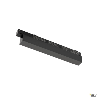 SLV 48V SYSTEM, Intrack LED Treiber, 48VDC, 200 W, On/Off, Klemme für 220-240V Anschlusskabel, Kabelkammer, schwarz