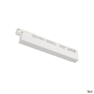 SLV 48V SYSTEM, Intrack LED Treiber, 48VDC, 200 W, On/Off, Klemme für 220-240V Anschlusskabel, Kabelkammer, weiß