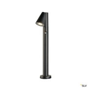 T-TUBE 70 POLE, Outdoor Stehleuchte, GU10, single, Sensor, IP44, max. 10 W, schwarz