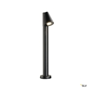 T-TUBE 70 POLE, Outdoor Stehleuchte, GU10, single, IP65, max. 10 W, schwarz