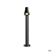 T-TUBE 70 POLE, Outdoor Stehleuchte, GU10, single, IP65, max. 10 W, schwarz