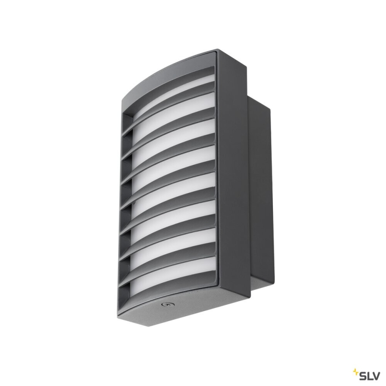 SLV RASTERLYS WL, Wandaufbauleuchte, rechteckig, 2700/3000 K, 14 W, PHASE, 70°, anthrazit