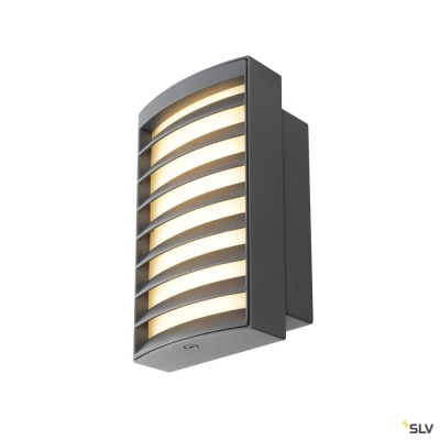 SLV RASTERLYS WL, Wandaufbauleuchte, rechteckig, 2700/3000 K, 14 W, PHASE, 70°, anthrazit