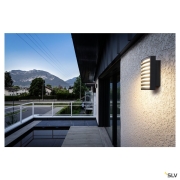 RASTERLYS WL, Wandaufbauleuchte, rechteckig, 2700/3000 K, 14 W, PHASE, 70°, anthrazit
