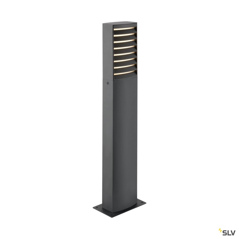 SLV RASTERLYS POLE 70, Stehleuchte, 2700/3000 K, IP65, rechteckig, anthrazit